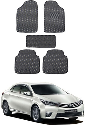 MATIES Leatherite Standard Mat For  Toyota Altis(Black)