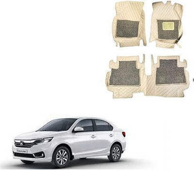 Autorepute Leather 7D Mat For  Honda Amaze(Beige)