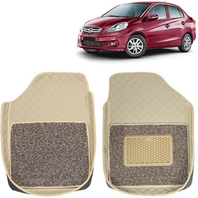 Kingsway Leatherite 7D Mat For  Honda Amaze(Beige)