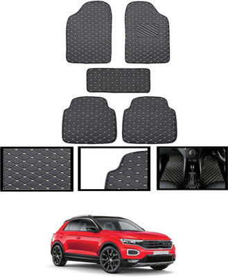 CCMM Leatherite Standard Mat For  Volkswagen Universal For Car(Black)