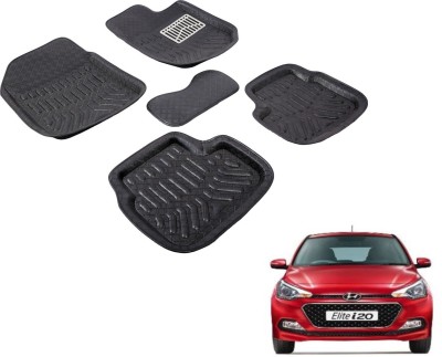 Auto Hub EVA 3D Mat For  Hyundai Elite i20(Black)