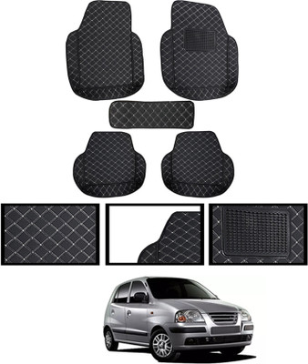 MATIES Leatherite 7D Mat For  Hyundai Universal For Car(Black)