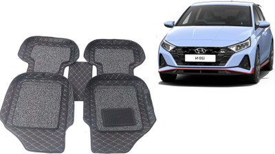 VIAZ VENTURES Leatherite 7D Mat For  i20(Black)