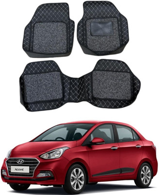 arneja trading company Leatherite 7D Mat For  Hyundai Xcent(Black)
