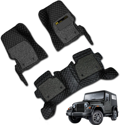 Mecarnic Leatherite 7D Mat For  Mahindra Thar(Black)