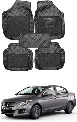 arneja trading company Leatherite 7D Mat For  Maruti Suzuki Ciaz(Black)