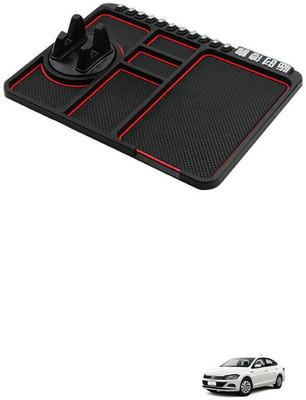 LOVMOTO Plastic Tray Mat For  Volkswagen Virtus(Multicolor)