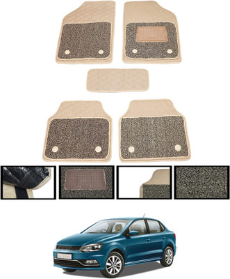 MSNP Leatherite 7D Mat For  Volkswagen Ameo(Beige)