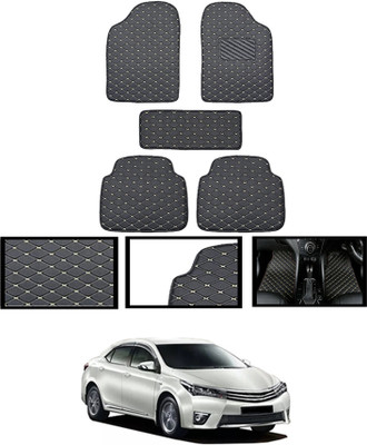 CCMM Leatherite Standard Mat For  Toyota Altis(Black)