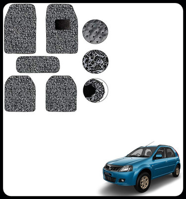SEMAPHORE Rubber Standard Mat For  Mahindra Verito Vibe(Grey, Black)