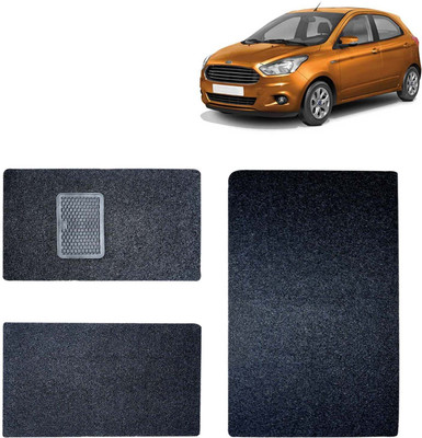 Kingsway PVC Standard Mat For  Ford Figo(Black)