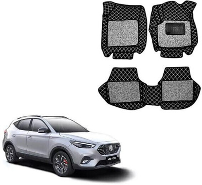 Autorepute Leather 7D Mat For  MG Astor(Black)