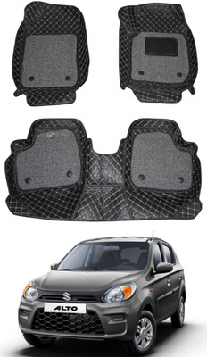 TOFIT ENTERPRISE Leatherite 7D Mat For  Maruti Suzuki Alto(Black)
