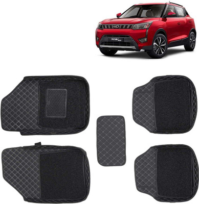 Kingsway Leatherite 7D Mat For  Mahindra XUV 300(Black)