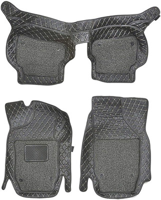 VIAZ VENTURES Leather 7D Mat For  Kia Seltos(Black)