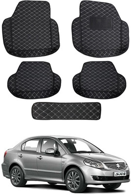 AYW Leatherite 7D Mat For  Maruti Suzuki SX4(Black)
