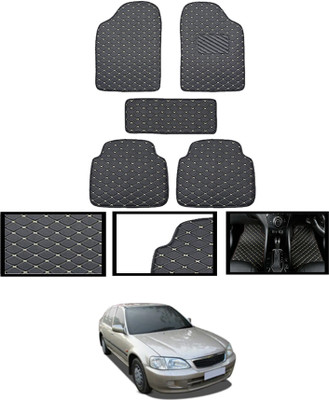 CCMM Leatherite Standard Mat For  Honda City(Black)
