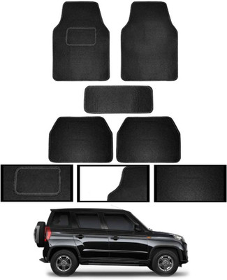 MSNP Fabric Standard Mat For  Mahindra Universal For Car(Black)