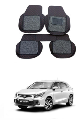 arneja trading company Leatherite 7D Mat For  Toyota Glanza(Black)