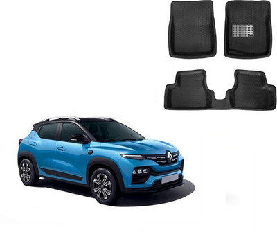 Autorepute PVC 5D Mat For  Renault Kiger(Black)