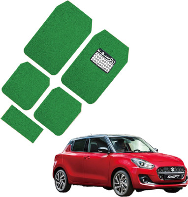 INSURE AUTOMOTIVE PVC Standard Mat For  Maruti Suzuki New Swift(Green)