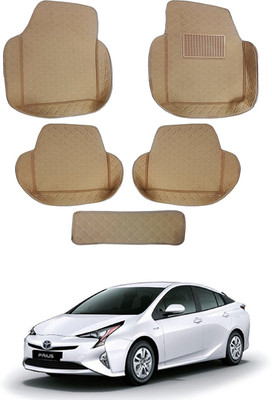 MATIES Leatherite 7D Mat For  Toyota Prius(Beige)