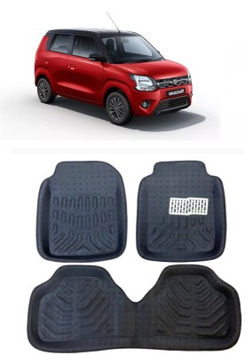 Arnejaa Polyutherine 3D Mat For  Maruti Suzuki Wagon R 1.0(Black)