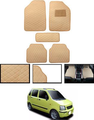 MATIES Leatherite Standard Mat For  Maruti Suzuki WagonR(Beige)