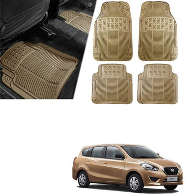 Znee Smart Rubber Standard Mat For  Universal For Car(Beige)