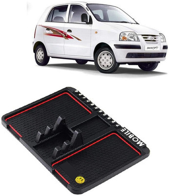 GS Grow n Shine Rubber Standard Mat For  Hyundai Santro Xing(Black)