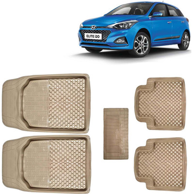 Kingsway PVC Tray Mat For  Hyundai Elite i20(Beige)