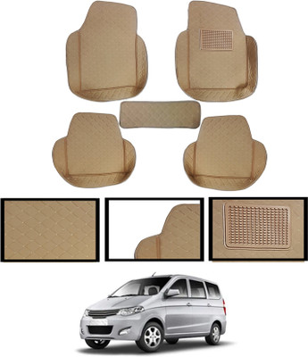 AYW Leatherite 7D Mat For  Chevrolet Enjoy(Beige)