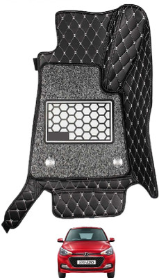 Euro Care Leatherite 7D Mat For  Hyundai Elite i20(Black)
