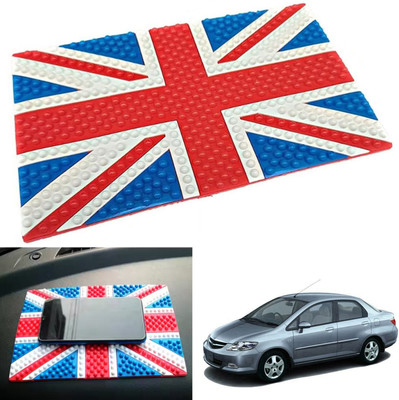 PEEPS STORE Rubber Tray Mat For  Honda City ZX(Red, Blue)