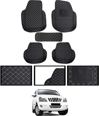 AYW Leatherite 7D Mat For  Mahindra Xylo(Black)