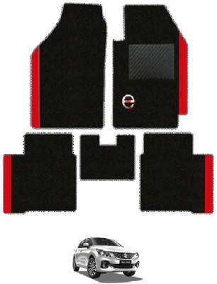 elegant Polypropylene Standard Mat For  Maruti New Age Baleno(Black, Red)