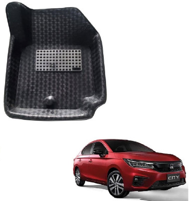 ROSHNEER ENTERPRISES PVC Tray Mat For  Honda City(Black)