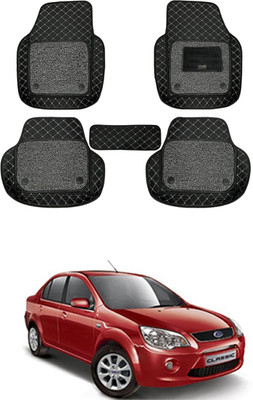 RKPSP Leatherite 7D Mat For  Ford Fiesta Classic(Black)