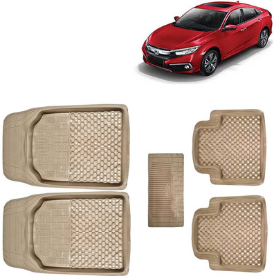 Kingsway PVC Tray Mat For  Honda Civic(Beige)