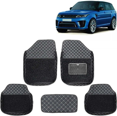 Kingsway Leatherite 7D Mat For  Land Rover Range Rover Sport(Black)