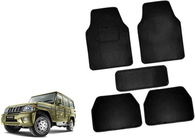 AUTO PEARL Polyester Standard Mat For  Mahindra Baleno(Black)