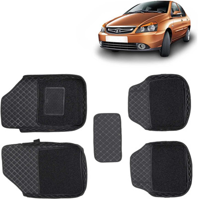 Kingsway Leatherite 7D Mat For  Tata Indigo CS(Black)
