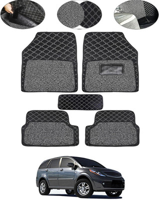 MSNP Leatherite 7D Mat For  Tata Aria(Black)