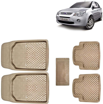 Kingsway PVC Tray Mat For  Ford Fiesta(Beige)