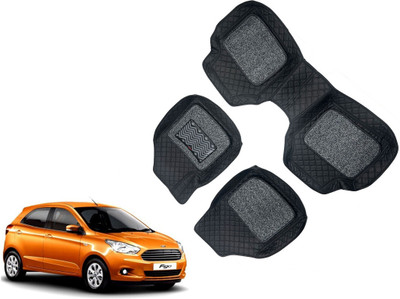 AUTO PEARL Leatherite 7D Mat For  Ford Figo(Black)
