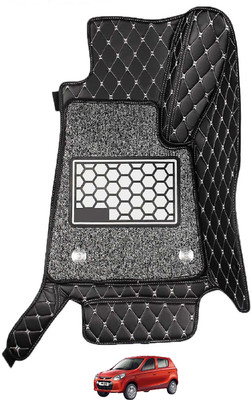 Euro Care Leatherite 7D Mat For  Maruti Alto 800(Black)