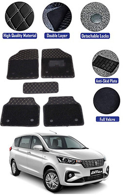 MATIES PVC 7D Mat For  Datsun Universal For Car(Black)