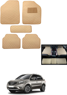 MATIES Leatherite Standard Mat For  Renault Koleos(Beige)