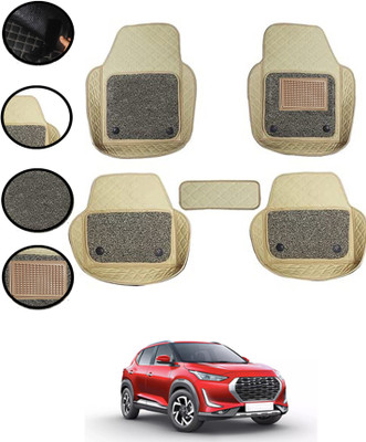 ABJD Leatherite 7D Mat For  Nissan Magnite(Beige)