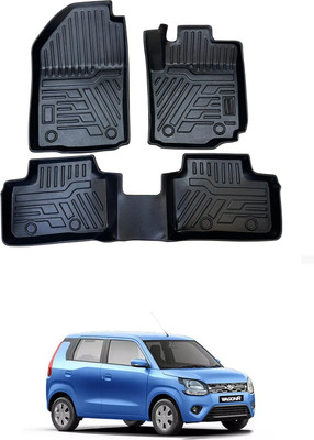 arneja trading company TPV 9D Mat For  Maruti Suzuki WagonR(Black)